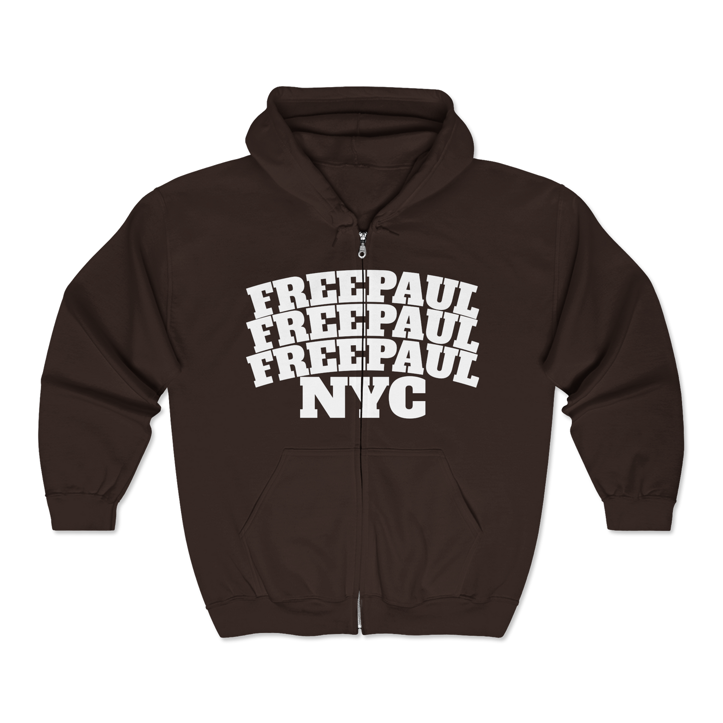 3x FREEPAUL NYC Zip UP