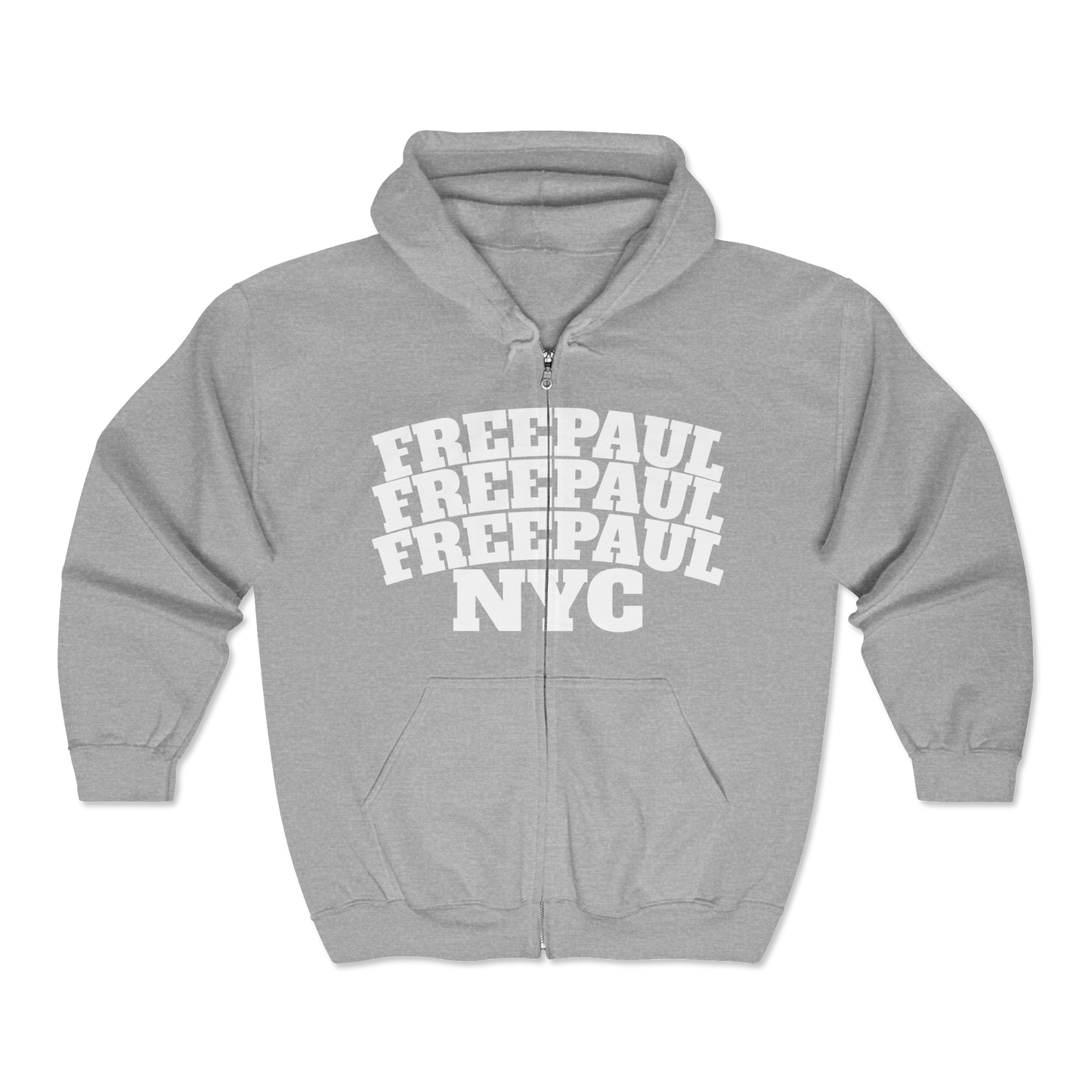 3x FREEPAUL NYC Zip UP